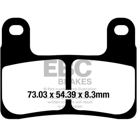 Double-H Sintered brake pads