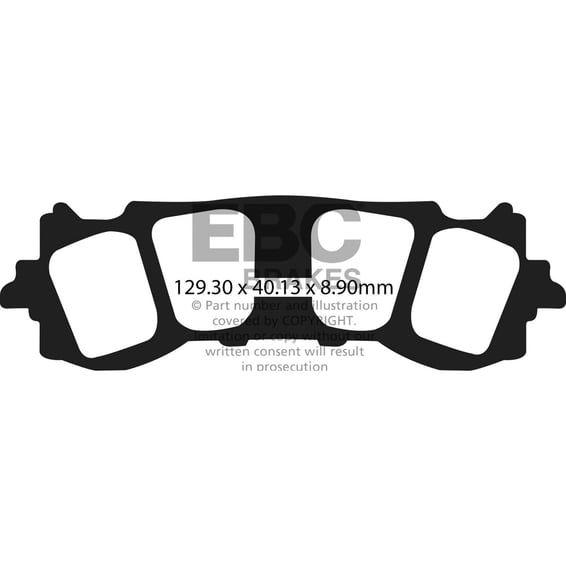 Double-H Sintered brake pads