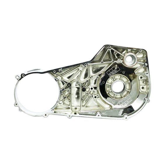 Inner primary cover. Chrome