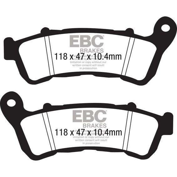 Double-H Sintered brake pads