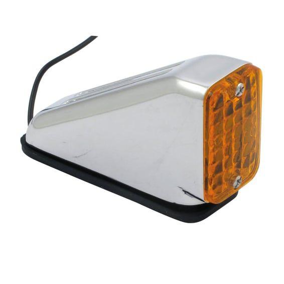 Wedge, marker light. Amber lens