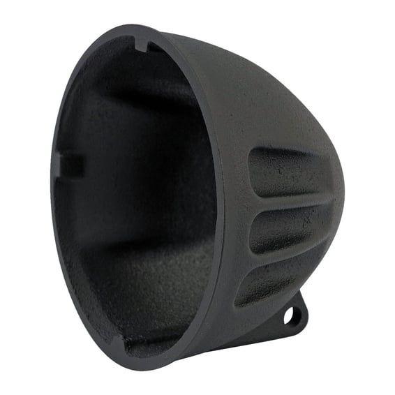 Vitamin A 5-3/4" headlamp housing. Black