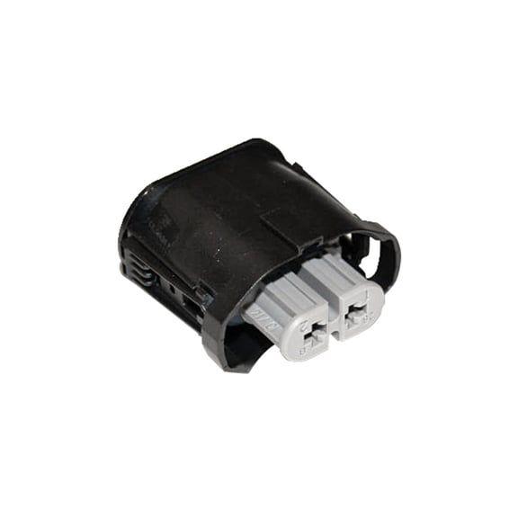 NAMZ, headlamp connector, high beam. 2-pin. Gray