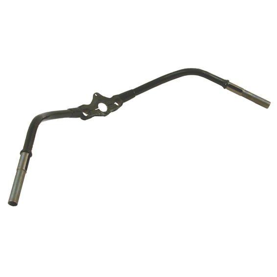 Early springer handlebar, offset, chrome
