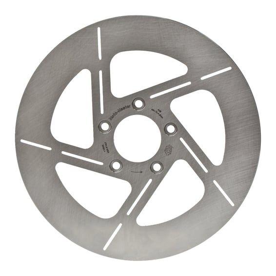 Tulsa brake rotor. Front left