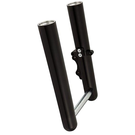 Hot legs single disc smooth, black