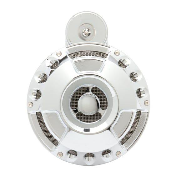 billet horn kit, Deep Cut. Chrome