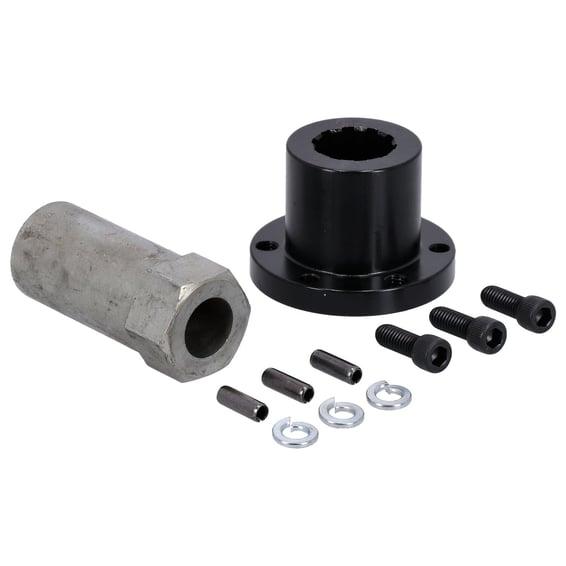 Bdl pulley offset & nut kit, 1 3/4"
