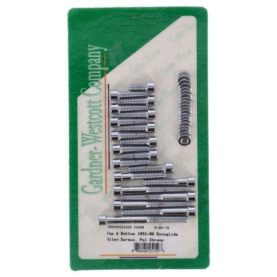 GW, transmission top & bottom cover screw kit. Allen