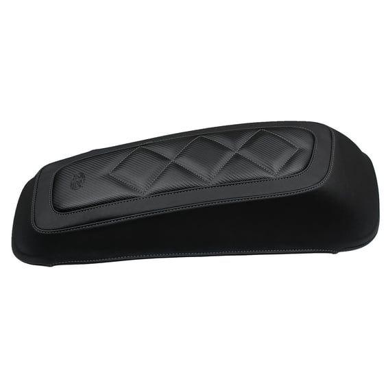 saddlebag lid cover set. Carbon Diamond