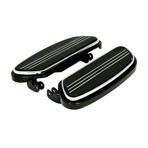 Runway rider floorboards, 1" extended. Black
