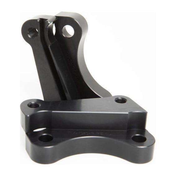 Trask, 13" brake rotor caliper mount kit. Black