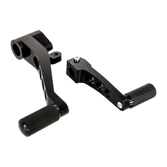 brake & shift lever set. Black