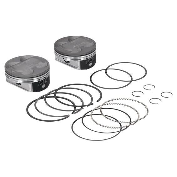 KB, M8 114"/117" to 128" big bore conv. piston kit. +.005"