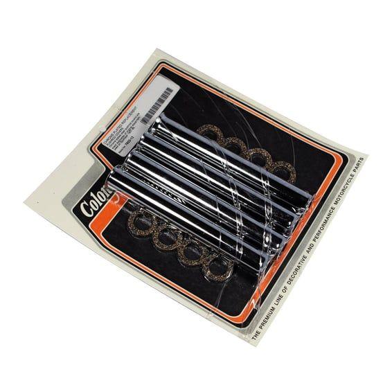 57-E79 XL lower pushrod cover kit. Chrome