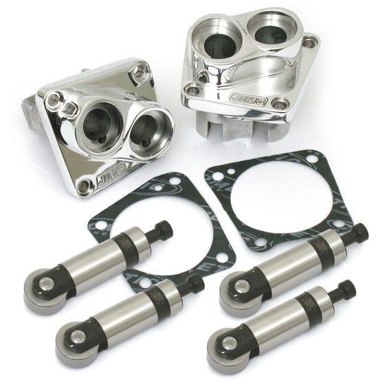 JIMS, tappet block and Powerglide tappet kit. Polished