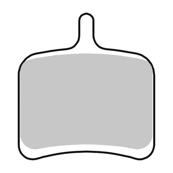 brake pads front & rear, sintered