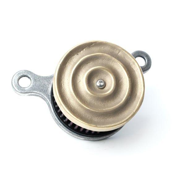 Wannabe Choppers, WannaSucker 'Wave' air cleaner. Brass
