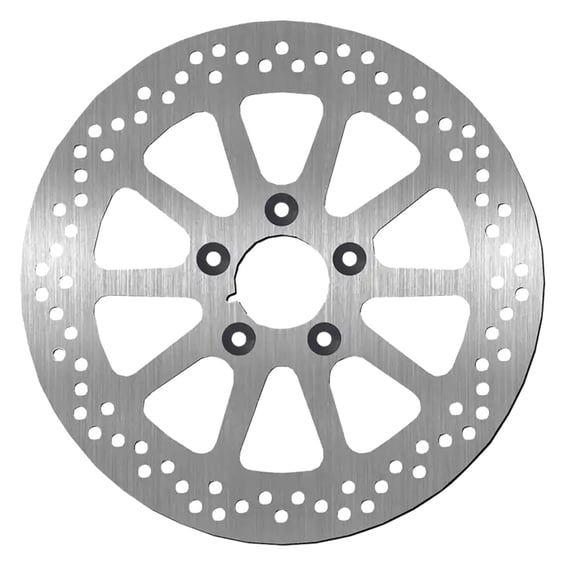 '10-Spoke Rigid' brake rotor 300mm. Rear. 6mm thick