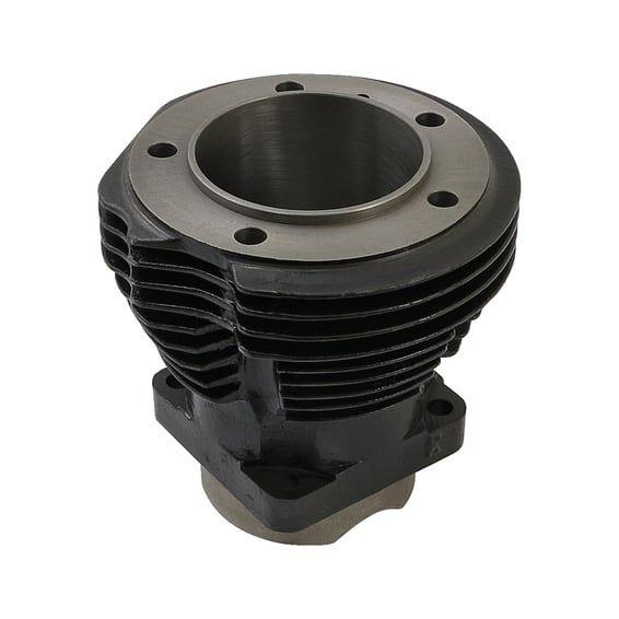 '+.200" 3-5/8" big bore shovel cylinder rear, black