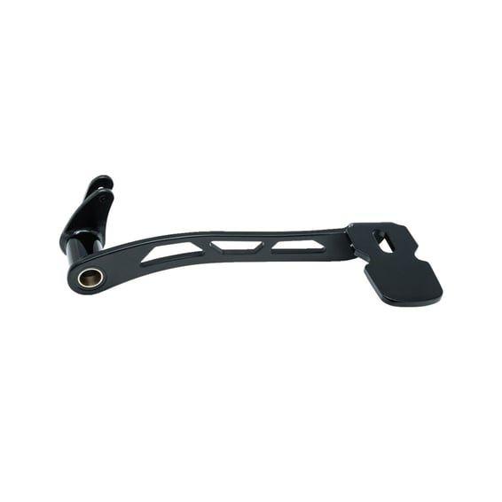 Girder extended brake pedal. Gloss black