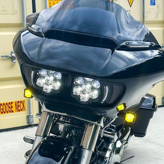 V2 Shark Demon LED headlamp kit