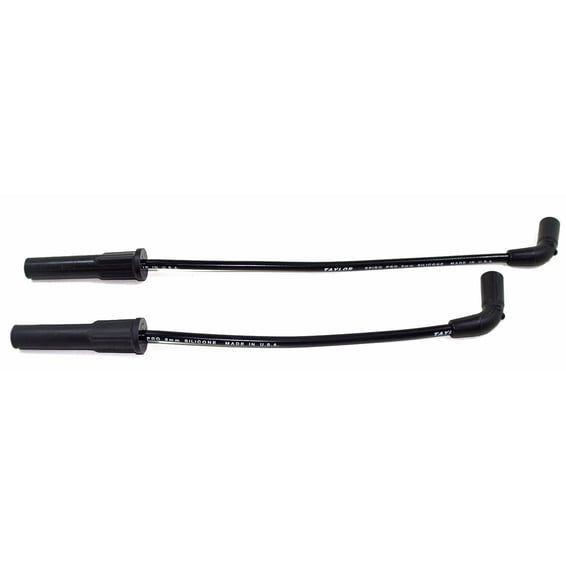 8mm Pro Wire spark plug wire set. Black