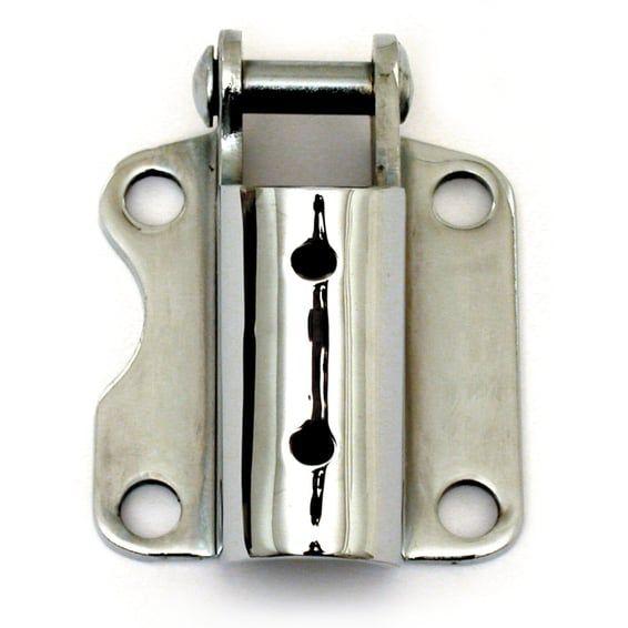 Jiffy mounting bracket. Chrome