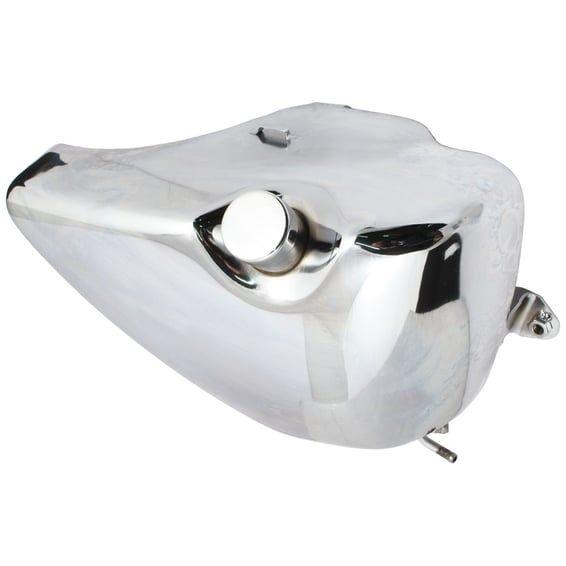 XL Sportster OEM style oil tank. Chrome