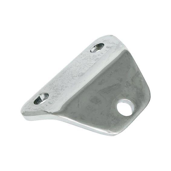 Custom headlamp mount bracket. Chrome