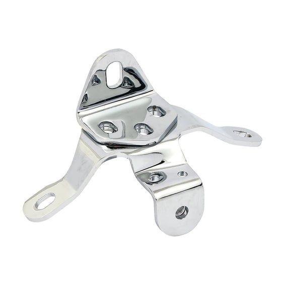 OEM style top motor mount. Chrome
