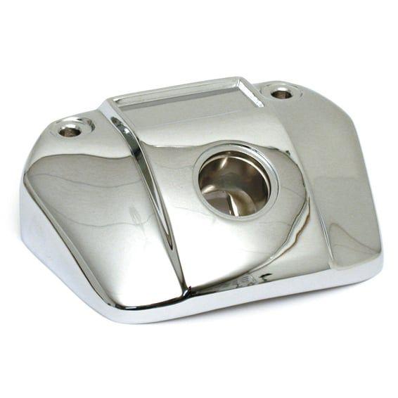 FX, FXR, XL headlamp mounting bracket. no-hole. Chrome