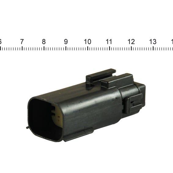 NAMZ, Molex MX-150 connector. Black, receptacle, 8-pin