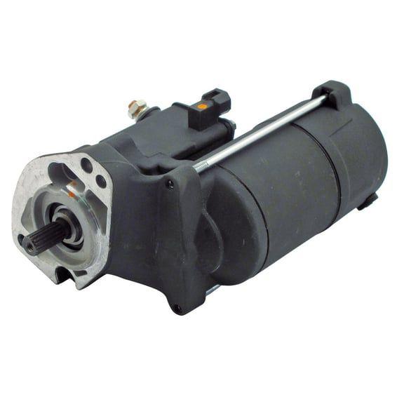 JIMS, high torque starter 1.8kW. Wrinkle black