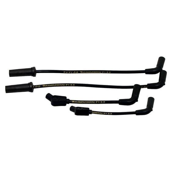 8.2mm ThunderVolt spark plug wire set. Black