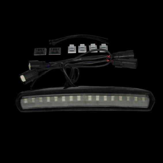 Tour-Pak® lid light. Black, smoke lens