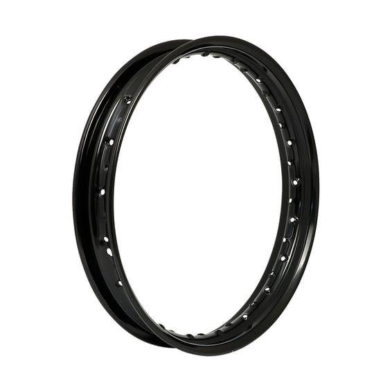 WL wheel rim 2.15x18. Black powder coated steel