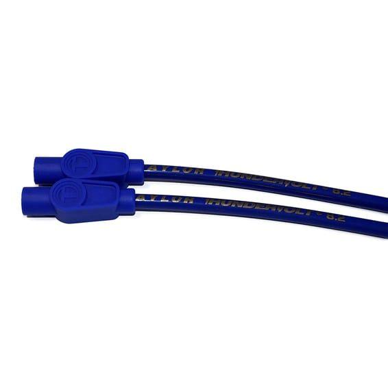 8.2mm ThunderVolt spark plug wire set. Blue