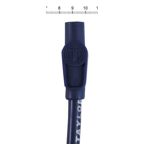 409 Pro-Race spark plug wire set. Blue