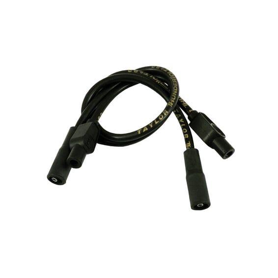 8.2mm ThunderVolt spark plug wire set. Black