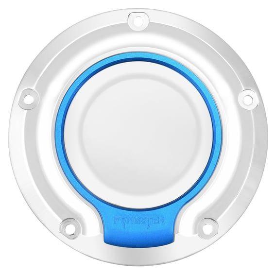 derby cover. Chrome Blue