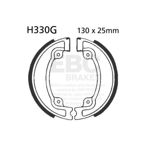 grooved brake shoes
