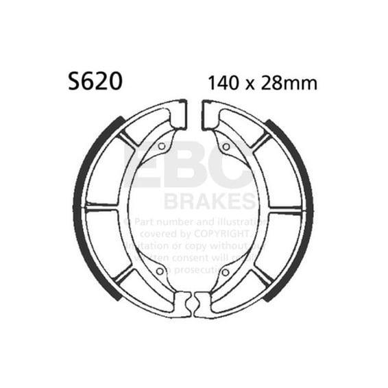 plain brake shoes