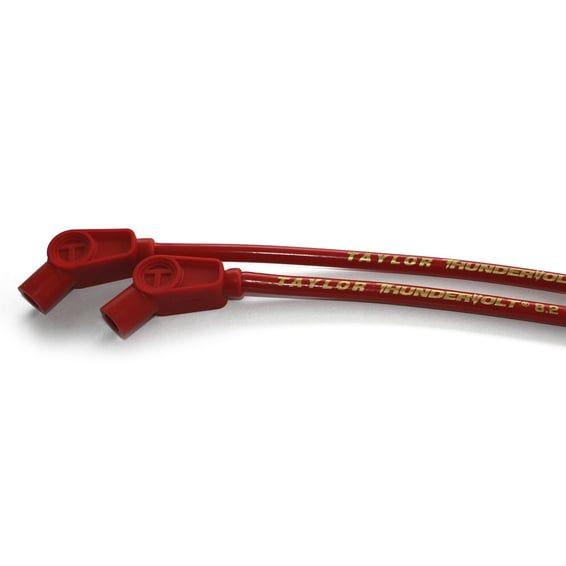 8.2mm ThunderVolt spark plug wire set. Red
