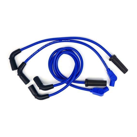 8mm Pro Wire spark plug wire set. Blue