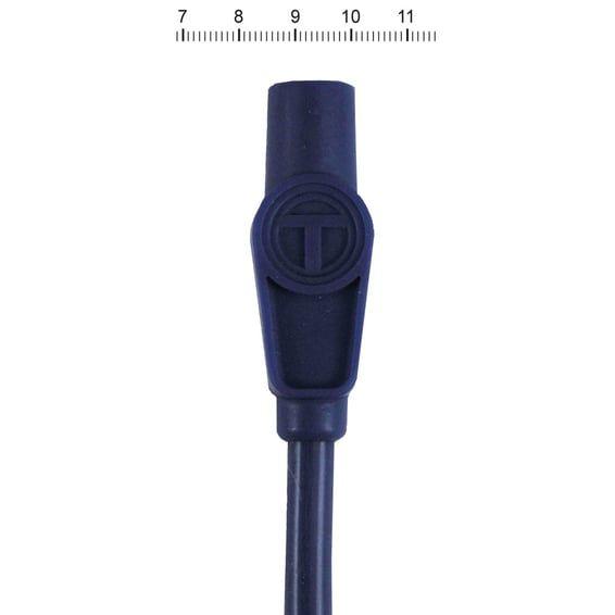 8.2mm ThunderVolt spark plug wire set. Blue