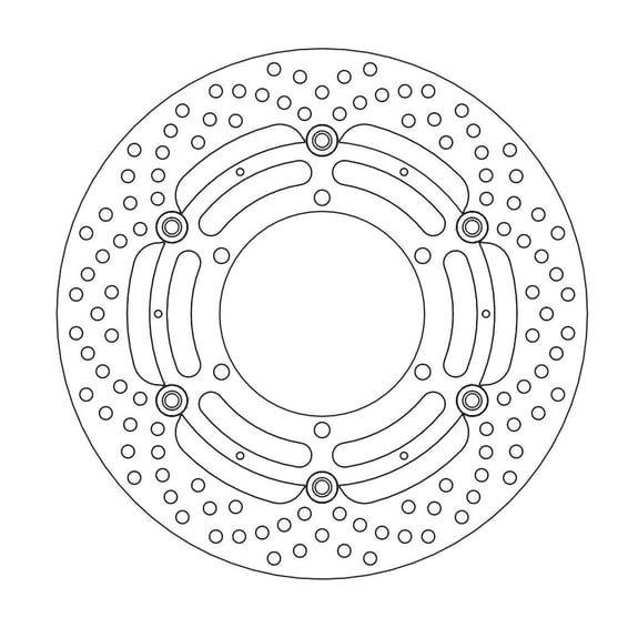 Halo series floating brake rotor