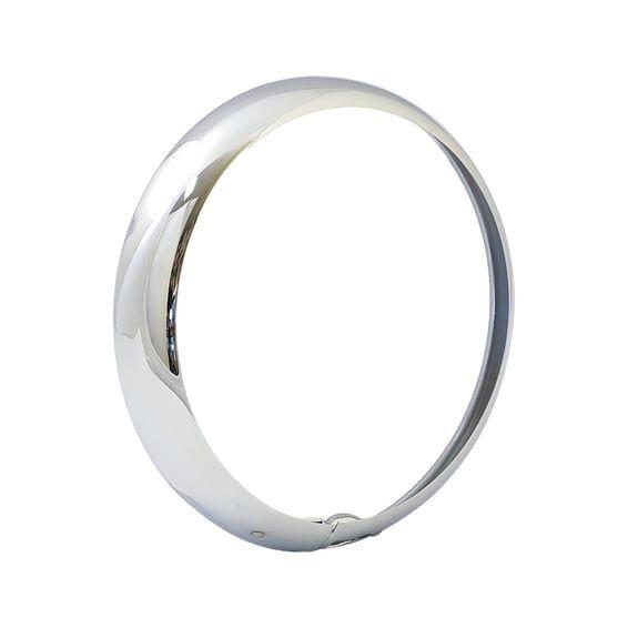 Outer trim ring, 7" hydra headlamp. Chrome