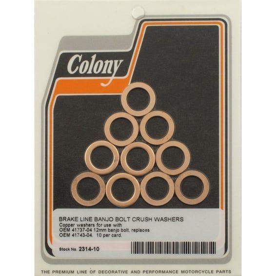 12mm brake seal washer