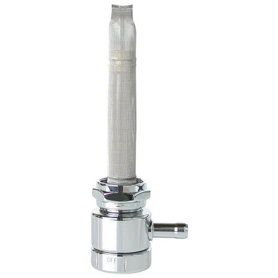 Power-Flo petcock. Rotating round knob special